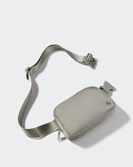 Pander Everywhere Belt Bag for Women, Fashion Waist Packs, Crossbody Bags, Everywhere Belt Bag with Adjustable Strap (Grey Sage).