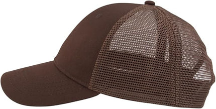 TSSGBL Classic Mesh Trucker Hat, Small & OSFM & XXL Options, Men Women Basic Adjustable Snapback Plain Blank Baseball Cap