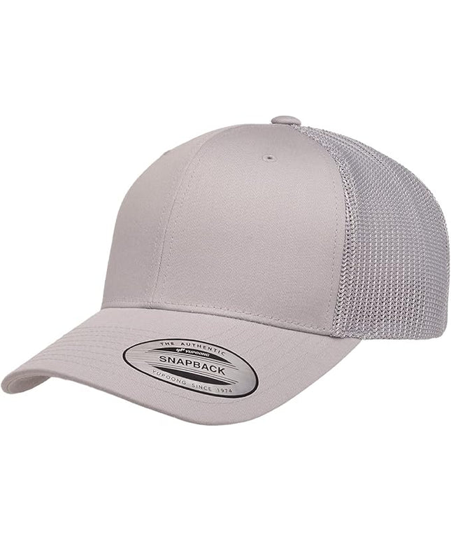 Yupoong Classic Premium Mesh 6 Panel Retro Trucker Cap | Mid Profile Snapback | OSFA | Bulk Pack Available