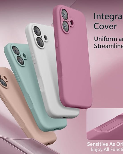 FireNova Magnetic for iPhone 17 Case, Compatible with MagSafe, [Integrated Silicone Camera Control Button] [Camera Protection] Anti-Scratch Microfiber Lining Phone Case, 6.3", Lilac Purple