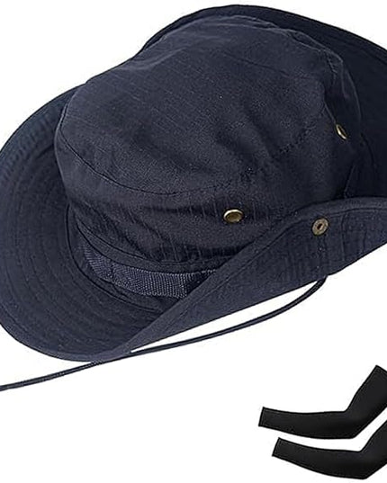 Sun Hats for Men Women Bucket Hat UPF 50+ Boonie Hat Foldable UV Protection Hiking Beach Fishing Summer Safari