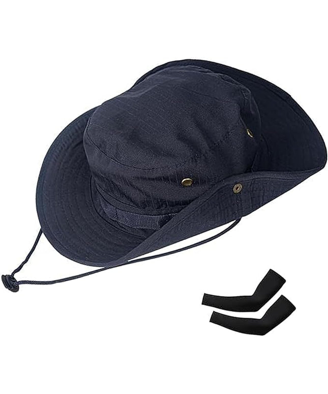 Sun Hats for Men Women Bucket Hat UPF 50+ Boonie Hat Foldable UV Protection Hiking Beach Fishing Summer Safari