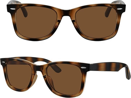 MEETSUN Polarized Sunglasses for Women Men Classic Retro Square Frame Driving Sun Glasses UV Protection