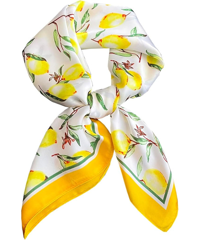 Satin Bandana Headscarf for Women Silky Hair Scarves for Fashion Lightweight