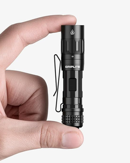 Small EDC Flashlight, 1100 High Lumens Rechargeable Pocket Light, Multi-Mode LED Flashlight with Clip for Everyday Carry and Emergencies