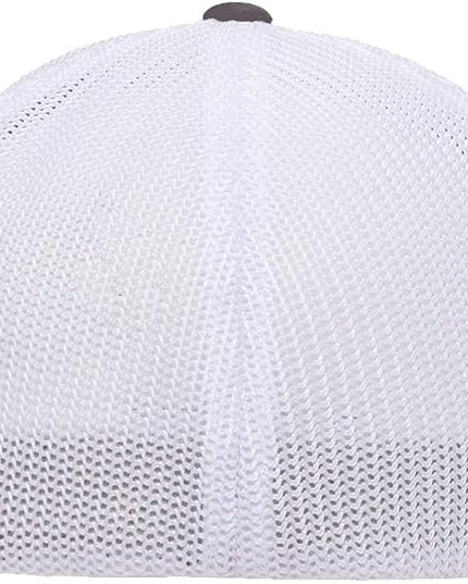 Flexfit 6511 Fitted Mid-Profile Stretchable Mesh Panels Trucker Cap | Bulk Pack Available