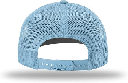 Richardson 112 Trucker Hat - Premium Adjustable Snapback Hat - Structured Six Panel Richardson Blank Caps