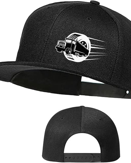 Skull Finger Flat Bill Hats for Men Black Mens Snapback Hat Baseball Cap Fitted Hat Rock N Roll Skeleton Hand Snap Backpack