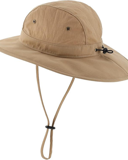 Home Prefer Summer UPF 50+ Men's Bucket Sun Hat Wide Brim Fishing Hat Safari Hat