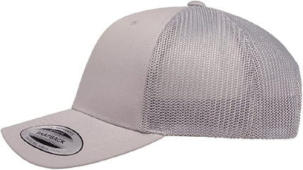 Yupoong Classic Premium Mesh 6 Panel Retro Trucker Cap | Mid Profile Snapback | OSFA | Bulk Pack Available