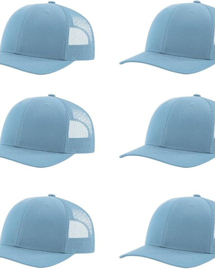 Richardson 112 Classic Six-Panel Adjustable Snapback Trucker Cap | Bulk Packs Available
