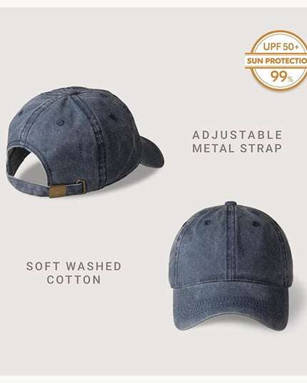 CHOK.LIDS Everyday Premium Dad Hat Unisex Cotton Baseball Cap for Men and Women Adjustable Lightweight Polo Style Curved Brim