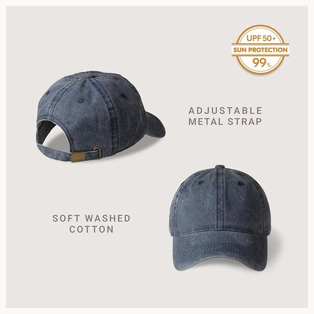 CHOK.LIDS Everyday Premium Dad Hat Unisex Cotton Baseball Cap for Men and Women Adjustable Lightweight Polo Style Curved Brim