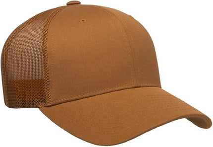 Yupoong Classic Premium Mesh 6 Panel Retro Trucker Cap | Mid Profile Snapback | OSFA | Bulk Pack Available