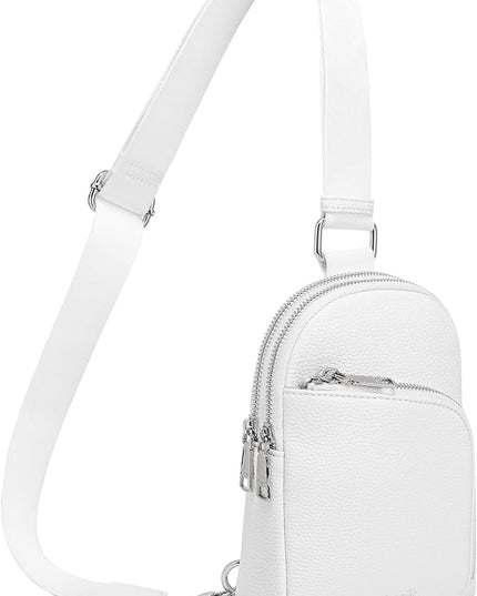 INICAT RFID Blocking Sling Bag Anti Theft Crossbody Bags Women Valentine's Day Gifts Travel Purses Vegan Leather
