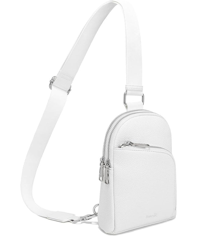 INICAT RFID Blocking Sling Bag Anti Theft Crossbody Bags Women Valentine's Day Gifts Travel Purses Vegan Leather