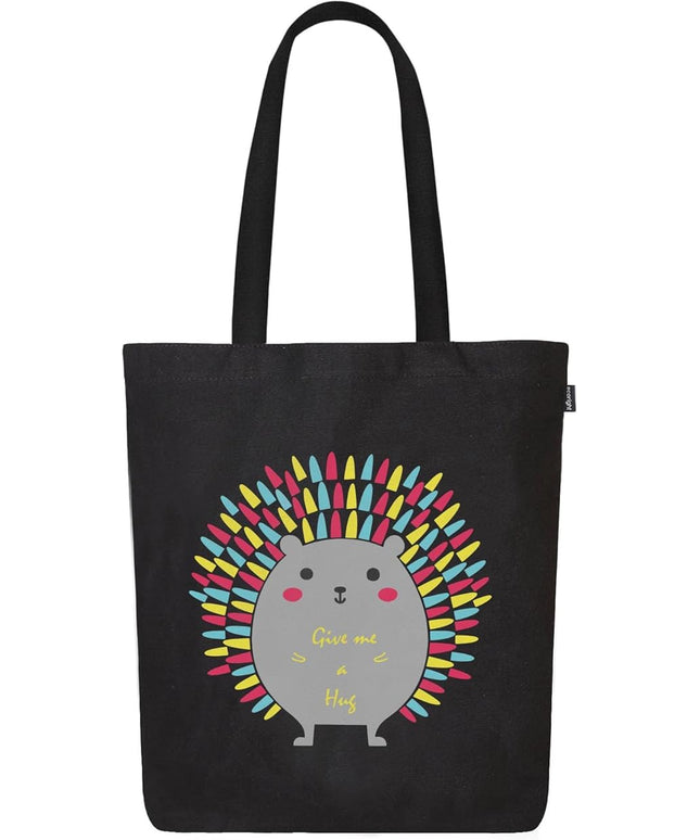 Ecoright Tote Bag for Women with Zipper, Small Tote Bag, Canvas Bag, Reusable Cotton Bag for Beach, Grocery, School & Work