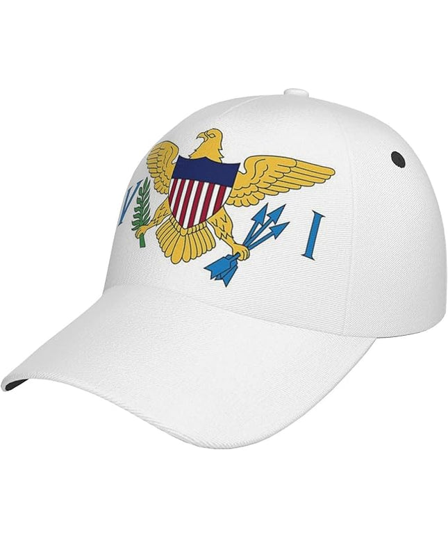 Cute Flag Baseball Cap Hats for Women Men Trucker Hat Patriotic Adjustable Snapback Ball Cap Hat