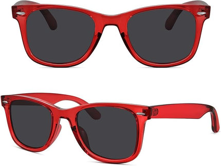 MEETSUN Polarized Sunglasses for Women Men Classic Retro Square Frame Driving Sun Glasses UV Protection
