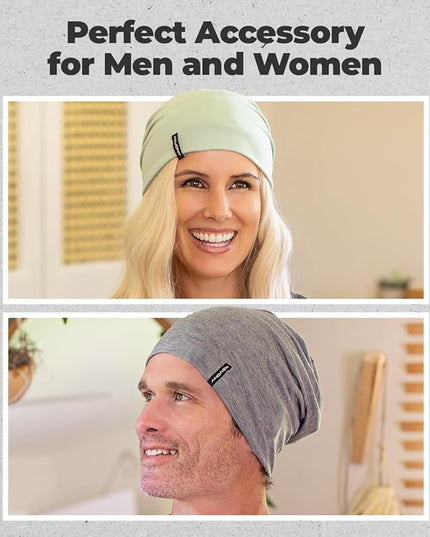 Summer T-Shirt Beanie for Men & Women - Soft Modal - Slouchy Style