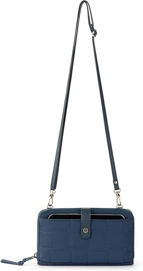 Sakroots Artist Circle Smartphone Crossbody in Coated Canvas, Detachable Wristlet Strap