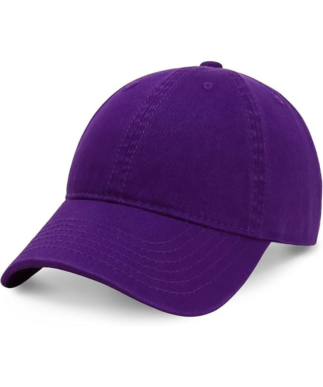 CHOK.LIDS Everyday Premium Dad Hat Unisex Cotton Baseball Cap for Men and Women Adjustable Lightweight Polo Style Curved Brim