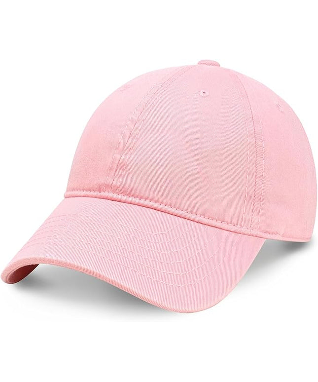 CHOK.LIDS Everyday Premium Dad Hat Unisex Cotton Baseball Cap for Men and Women Adjustable Lightweight Polo Style Curved Brim