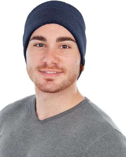 OZERO Winter Beanie Daily Hat - Thermal Polar Fleece Ski Stocking Skull Cap for Men and Women