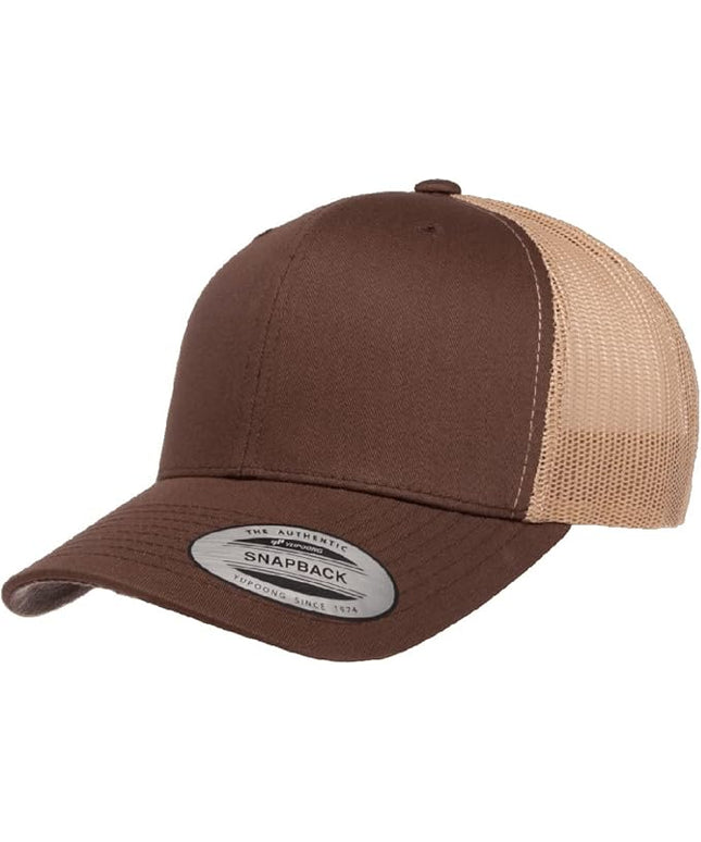 Yupoong Classic Premium Mesh 6 Panel Retro Trucker Cap | Mid Profile Snapback | OSFA | Bulk Pack Available
