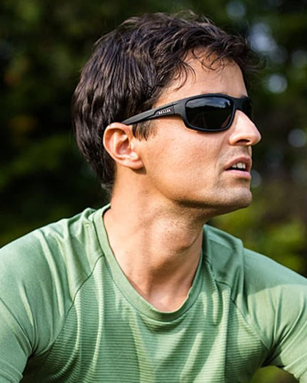 BEALER Polarized Sports Sunglasses for Men Lightweight TR90 Frame Sun Glasses Driving Cycling Fishing UV Protection Shades