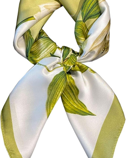 Satin Bandana Headscarf for Women Silky Hair Scarves for Fashion Lightweight