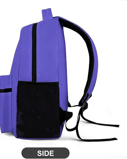 Fashion Iris Backpack Lightweight Large Capacity Laptop Daybag for Travel Work