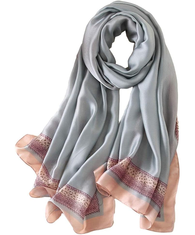 Silk Scarf Mulberry Silk Fashion Scarves Long Lightweight Shawl Wrap …