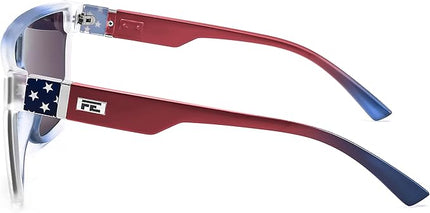 FEISEDY Sunglasses for Women Men, Fashion Mirrored Single Lens, Driving Beach Sunnies UV400 Shades B2996