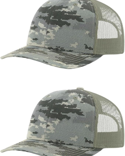 Richardson 112 Classic Six-Panel Adjustable Snapback Trucker Cap | Bulk Packs Available