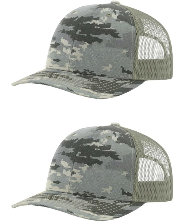 Richardson 112 Classic Six-Panel Adjustable Snapback Trucker Cap | Bulk Packs Available