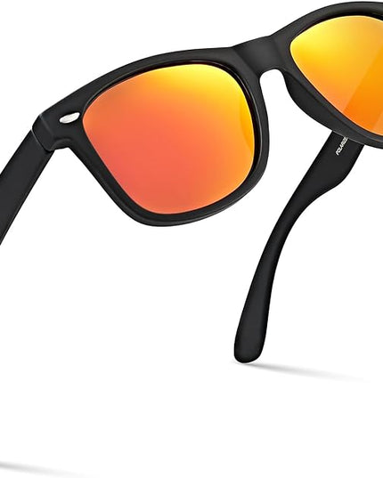 Retro Rewind Polarized Sunglasses for Men and Women - UV Protection Classic Sun Glasses