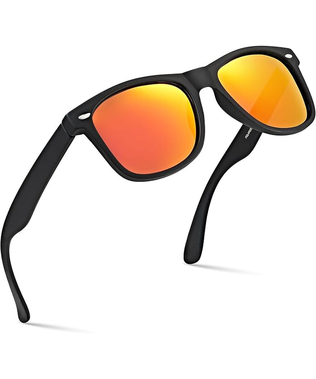 Retro Rewind Polarized Sunglasses for Men and Women - UV Protection Classic Sun Glasses