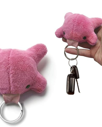 Agromusk Cute Frog Keychain,Kawaii Frog Plush Keychain,Green Frog Purse Bag Charms Funny Frog Decor Car Keys Gifts