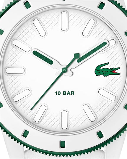 Lacoste.12.12 Scuba Men's 3H Quartz Watch, Silicone Strap - Modern, Classic Timepiece - Gift for Him, 43mm