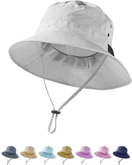 Cooling Sun Bucket Hat for Men Women Fishing Beach Safari Hats for Golf Hiking Hunting Outdoor UPF 50+