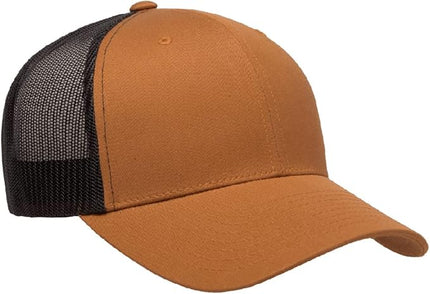 Yupoong Classic Premium Mesh 6 Panel Retro Trucker Cap | Mid Profile Snapback | OSFA | Bulk Pack Available