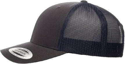Yupoong Classic Premium Mesh 6 Panel Retro Trucker Cap | Mid Profile Snapback | OSFA | Bulk Pack Available