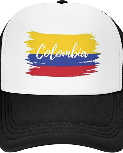 Cute Flag Baseball Cap for Men Women Mesh Trucker Hat Adjustable Patriotic Snapback Baseball Hat for Sports Running