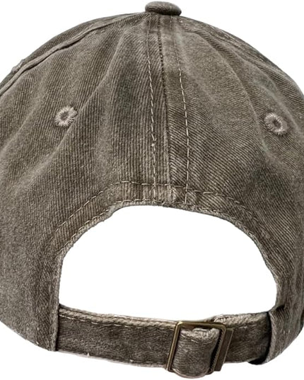 Roytrense Unisex 100% Cotton Washed Low Profile Dad Hat - Adjustable Baseball Cap for Outdoor Activities