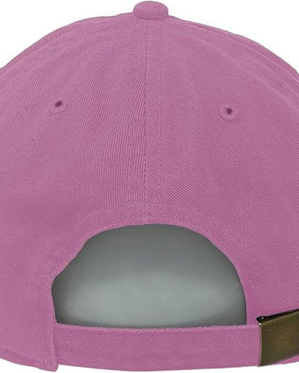 Glory Max 100% Cotton Baseball Cap Classic Plain Low Profile Golf Dad Hat Buckle Adjustable