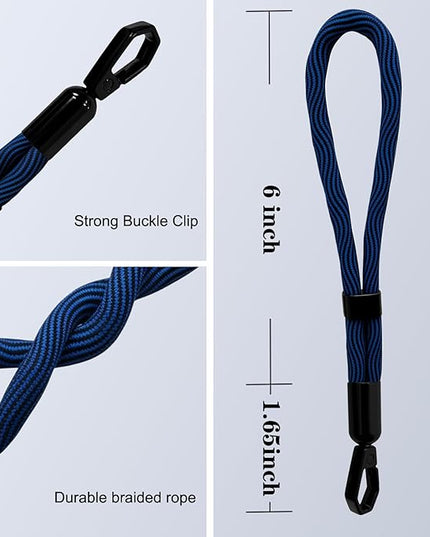 Phone Lanyard, 2 Pack Adjustable Cell Phone Lanyard Hand Phone Wrist Strap with Tether Tabs for Smartphones