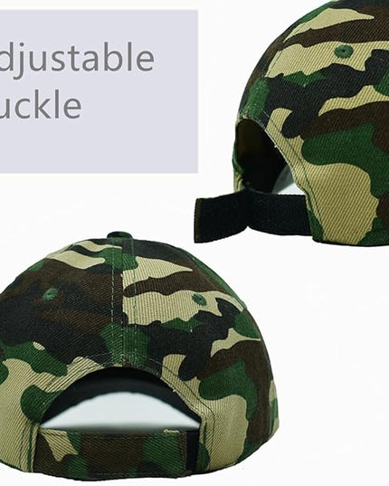Glory Max Plain Baseball Cap Hook & Loop Strap Adjustable Solid Blank Curved Visor Hat