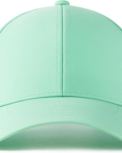 VOBOOM Men Quick Dry Baseball Cap Laser Cut Mesh Ball Curved Brim Snapback Hat