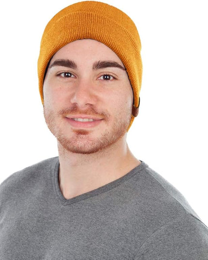 OZERO Winter Beanie Daily Hat - Thermal Polar Fleece Ski Stocking Skull Cap for Men and Women